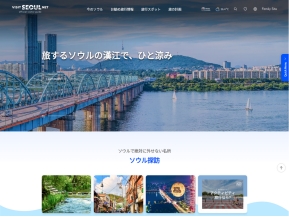 서울관광 일문 인증 화면
